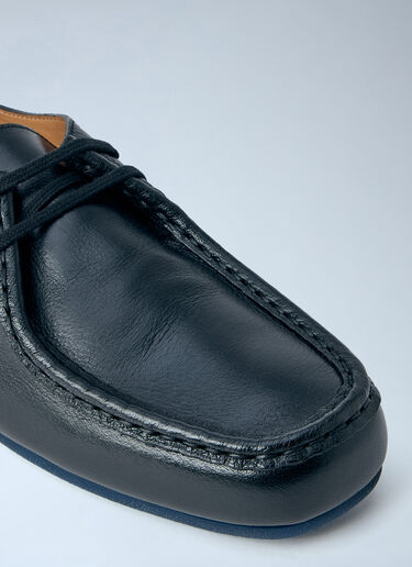 Jil Sander Leather Moccasins Black jil0164007