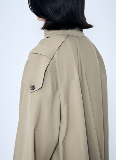 The Row Aralia Trench Coat Beige row0259001