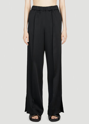 Jil Sander Split Cuff Pants Black jil0253001