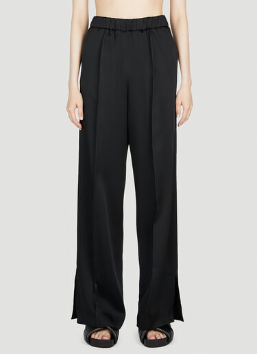 Jil Sander Split Cuff Pants Black jil0253001
