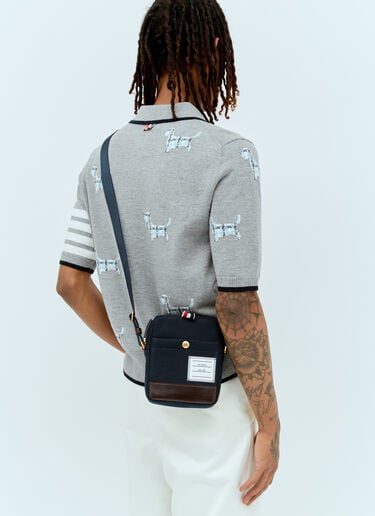 按扣口袋相机包 Thom Browne 按扣口袋相机包 藏蓝色 thb0155016