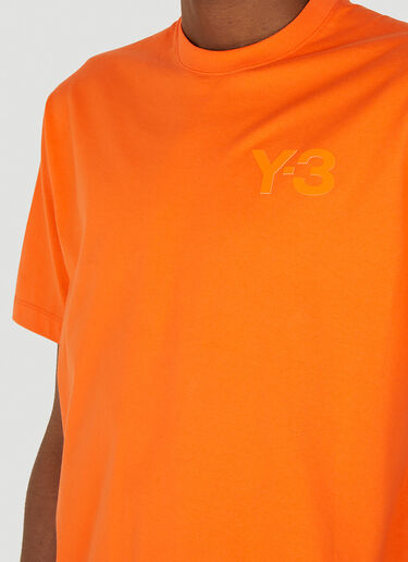 Y-3 Chest Logo T-Shirt Orange yyy0149004