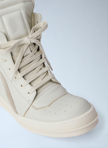 Rick Owens Geobasket Sneakers White ric0264015