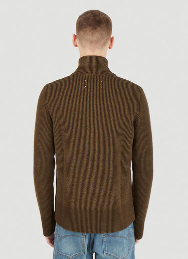 Maison Margiela Knit Pullover Sweater  Green mla0145008