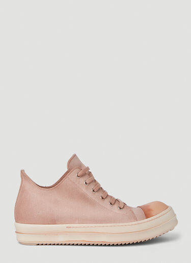 Rick Owens DRKSHDW Faded Low Top Sneakers Pink drk0152016