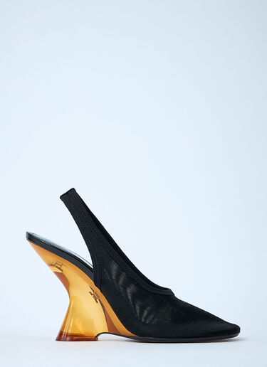 Dries Van Noten Slingback Heels Black dvn0260021