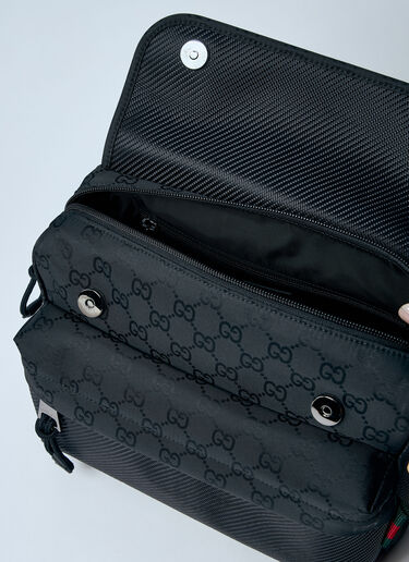 Gucci Medium GG Crossbody Bag Black guc0159105