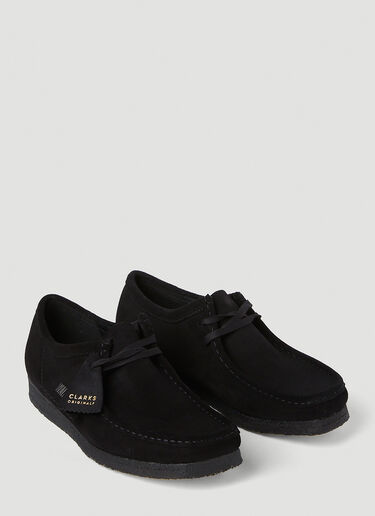 CLARKS ORIGINALS Wallabee Shoes Black cla0150002