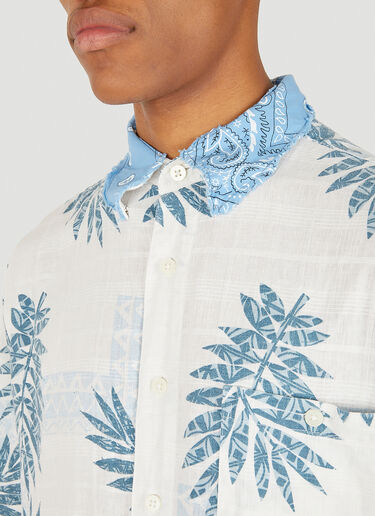 Aloha Bandana Print Shirt Bonum Aloha Bandana Print Shirt Blue bon0348009