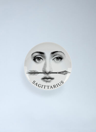 Fornasetti Tema e Varazione N.356 Sagittarius Wall Plate White wps0691897