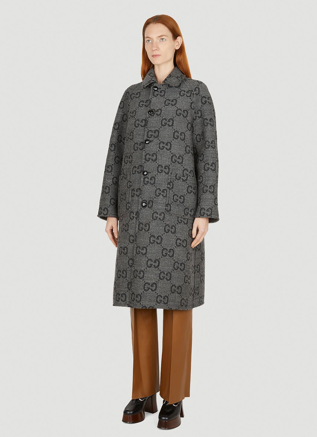 Gucci gg coat cheap