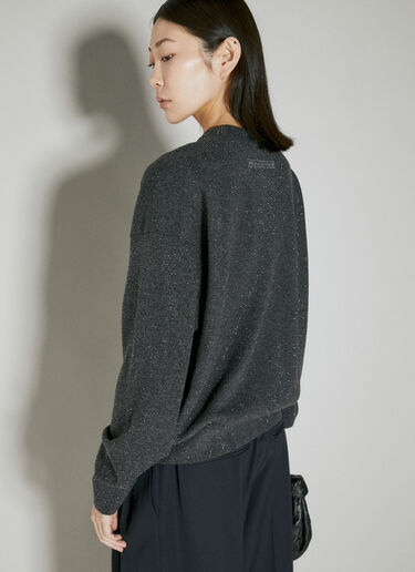 クリスタルセーター Alexander Wang クリスタルセーター グレー awg0253056