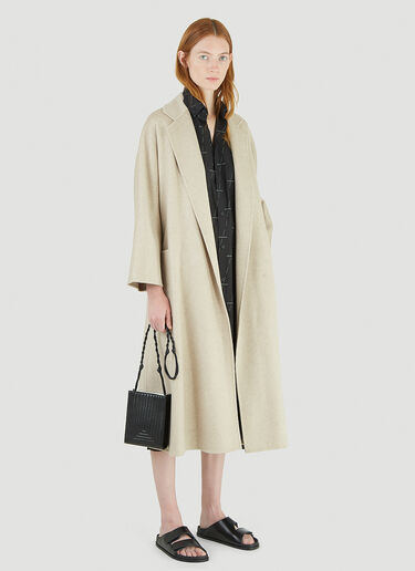 Max Mara Labbro Belted Coat Beige max0245006