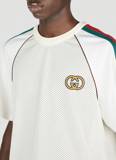 Gucci Perforated T-Shirt White guc0153002