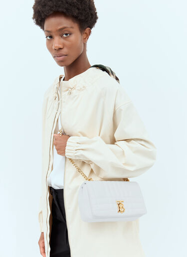 Burberry Small Lola Shoulder Bag White bur0255081