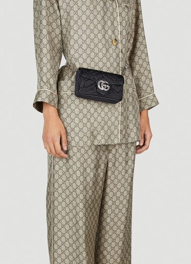 Gucci GG Marmont Belt Bag Black guc0253221