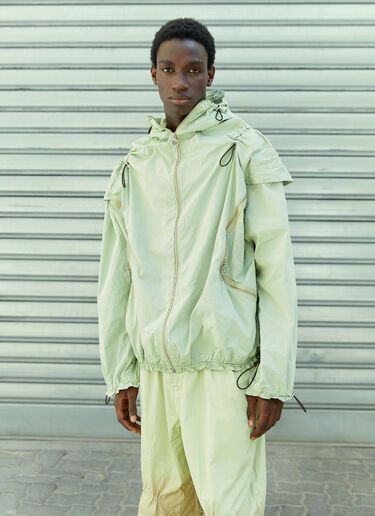 Technical Zip Up Jacket Charlie Constantinou Technical Zip Up Jacket Green cco0154008