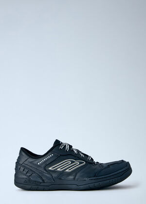 Balenciaga Hamptons Worn-Out Sneakers Black bal0165027