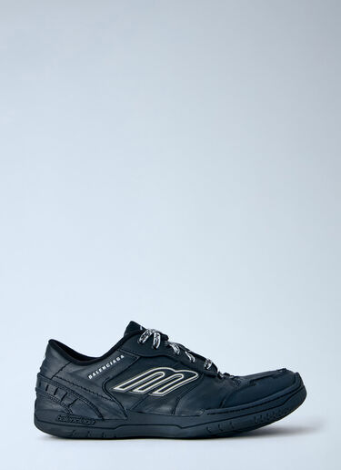 Balenciaga Hamptons Worn-Out Sneakers Black bal0165027