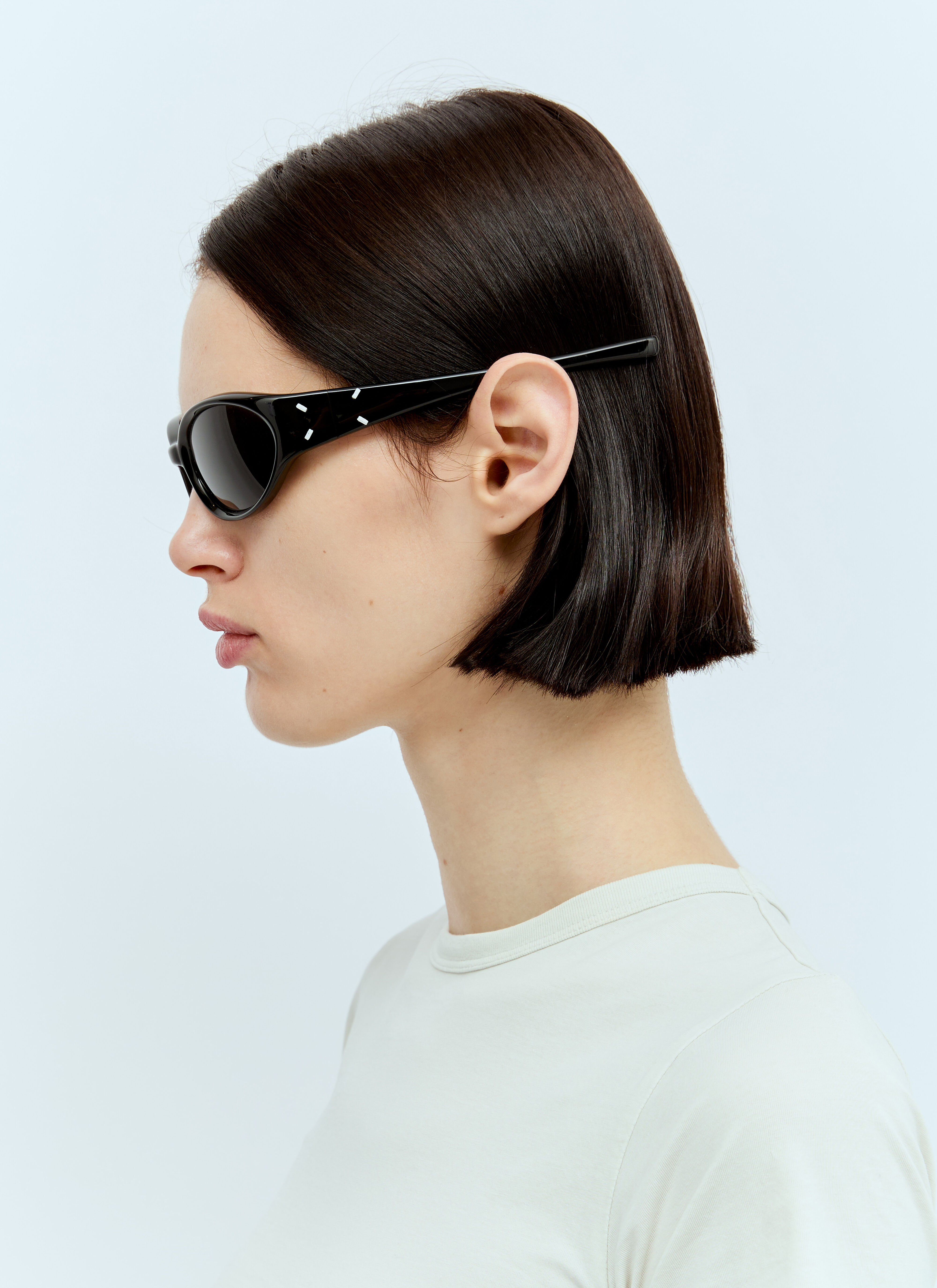 Gentle Monster Women's' x Maison Margiela MM104 01 Sunglasses in Black |  LN-CC®