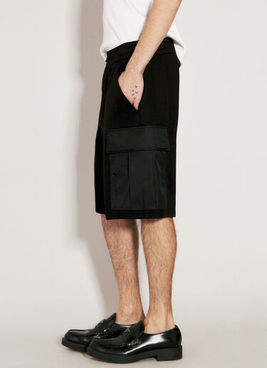 Re-Nylon Pockets Bermuda Shorts Prada Re-Nylon Pockets Bermuda Shorts Black pra0156002