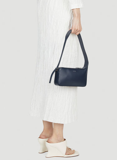 Courrèges Racer Baguette 单肩包 蓝色 cou0252017