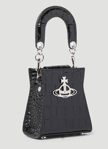 Vivienne Westwood 켈리 스몰 핸드백 블랙 vvw0253041