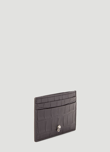 Alexander McQueen Skull Cardholder Black amq0145091