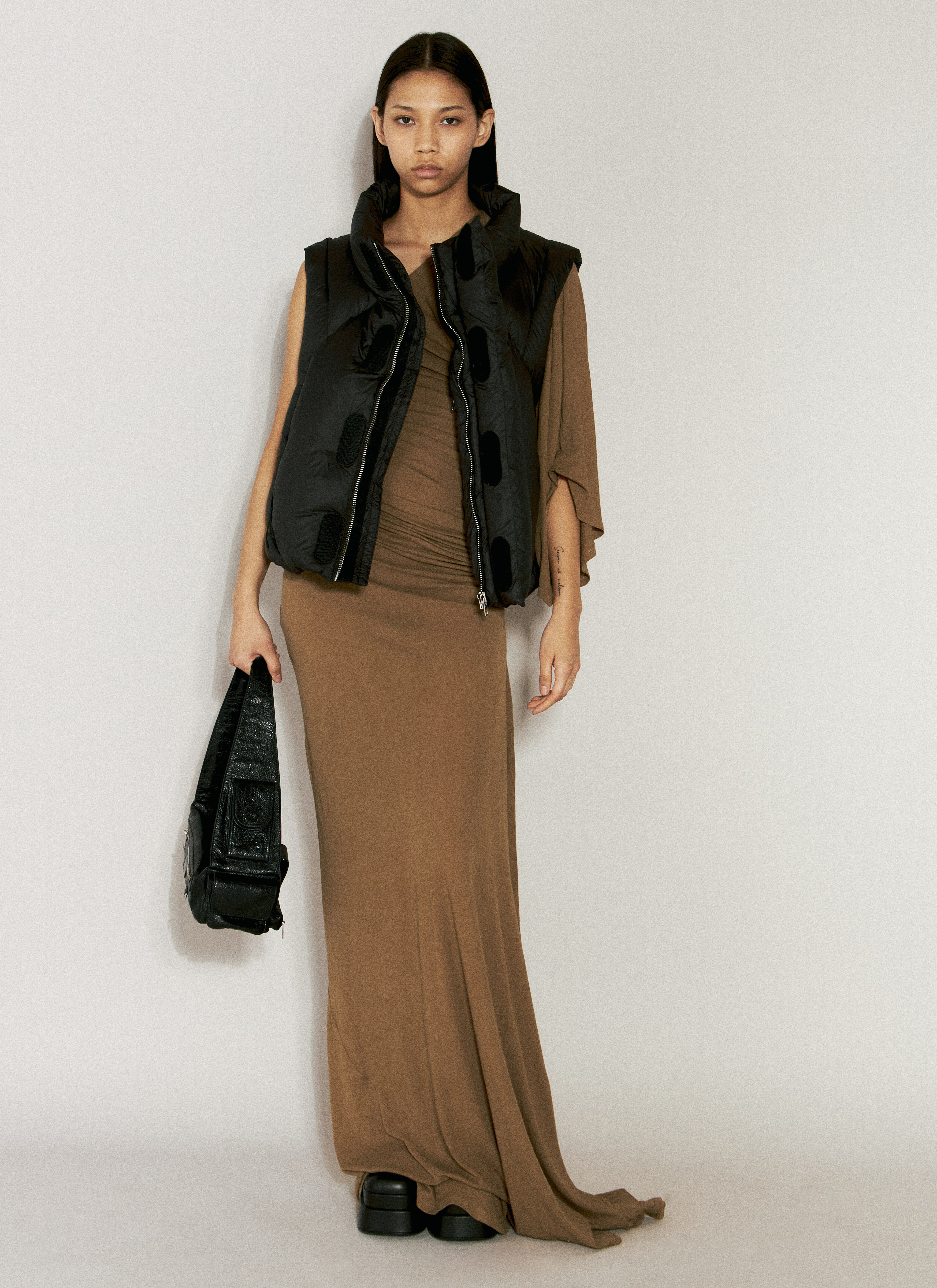 Entire Studios Padded Grid Vest in Black für Damen | LN-CC®