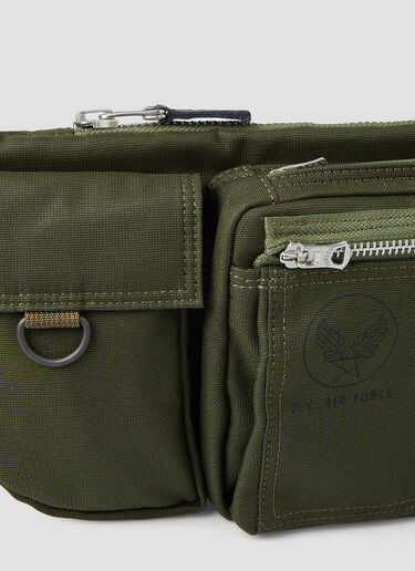 Porter-Yoshida & Co Flying Ace Kidney Belt Bag Khaki por0346004