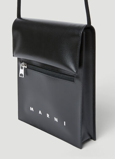Marni Shoelace Strap Crossbody Bag Black mni0155021