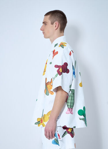 Walter Van Beirendonck Star Shirt White wlt0160007
