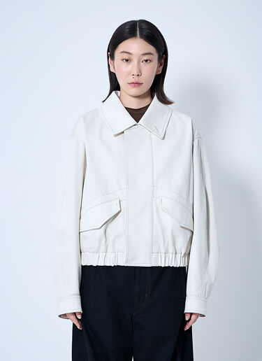 Lemaire Short Blouson Cream lem0260002