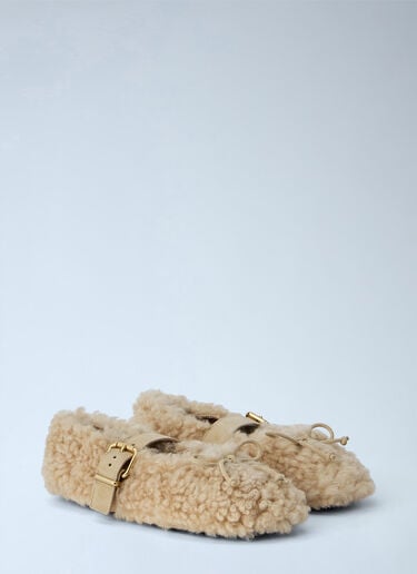 LN-CC® - Marni: Soft Dancer Shoes - Beige Marni Soft Dancer Shoes Beige mni0265014