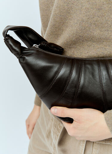 Lemaire Small Croissant Crossbody Bag Brown lem0356001