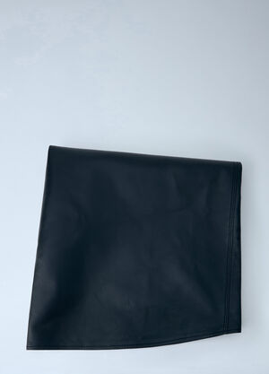 TOTEME Leather Scarf Black tot0264028
