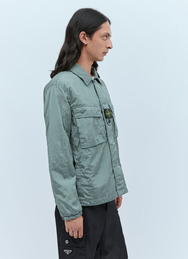 Stone Island Compass Patch Jacket Green sto0154003