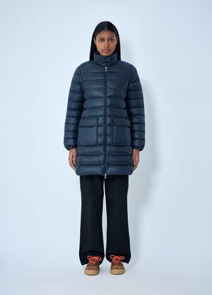 Moncler Genet Long Coat Navy mon0263024