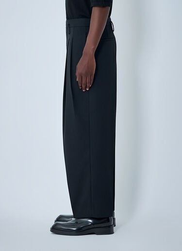 Jil Sander Relaxed Fit Trousers Black jil0163007