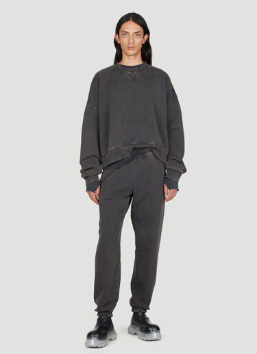 Washed Heavy Track Pants Entire Studios Washed Heavy Track Pants Black ent0353006