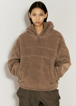 P.A.M. Fluffy Fleece V2 Hooded Sweatshirt Black pam0357011