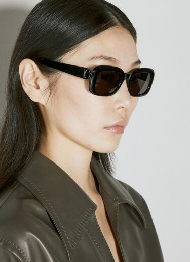 Saint Laurent SL M130 Monogram Sunglasses Black yss0253008