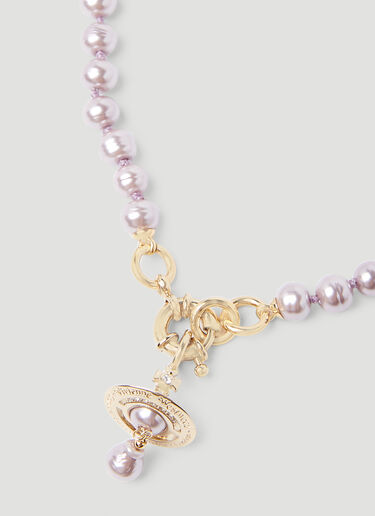 Vivienne Westwood Aleksa Necklace Purple vvw0254044