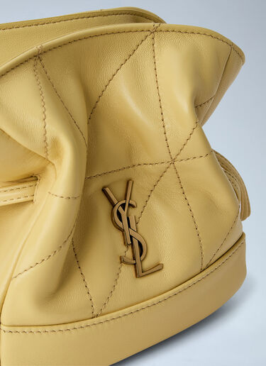 Saint Laurent Jamie Mini Shoulder Pouch Bag Yellow sla0263064