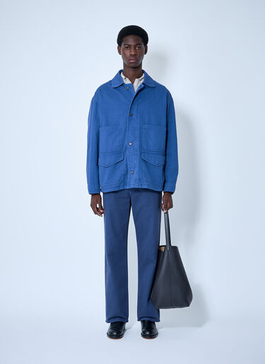 The Row Joshua Jacket Blue row0160005