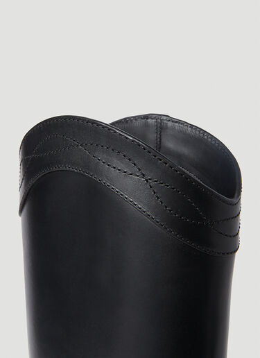 Saint Laurent Kate Riding Boots Black sla0250078