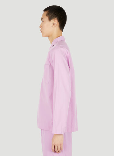 Tekla Classic Pyjama Shirt Pink tek0351018