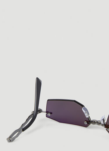 Kuboraum H40 Sunglasses Black kub0349020