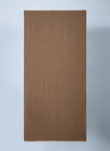 TOTEME Light Wool Scarf Camel tot0261047