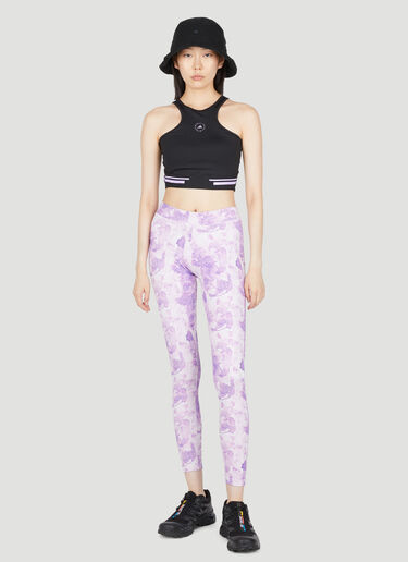 The North Face Interlock Tie-Dye Print Leggings Purple tnf0252045